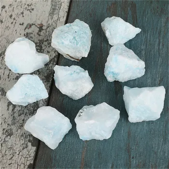 1 Dėžutė Kvarco Kristalų Mėlyna Venų Aragonitas Mineralinių Reiki Apdailos Pavyzdys Dekoratyvinis Krištolo Akmenys, Mineralai
