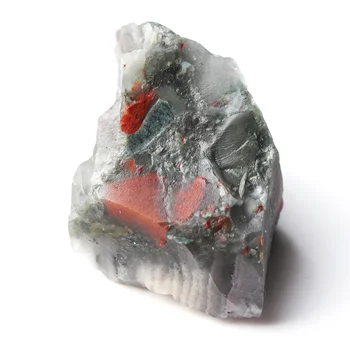 1PC Gamtos Afrikos Kraujo Rockstone Mineralų Pavyzdys Netaisyklingos Formos Roughstone Žaliava Drožyba Gijimo Namų Dekoro