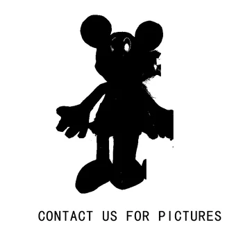 2021New Disney Audinio lėlės Mickey Mouse pliušinis žaislas peluche juoda ir balta Mickey įdaryti ins žaislai vaikams dovanų