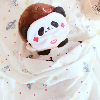 20cm lėlės drabužiai Mielas gyvūnų Pandos akių kaukė kelnės batai maišelį, kostiumai, lėlės priedai Korėja Kpop EXO idol 