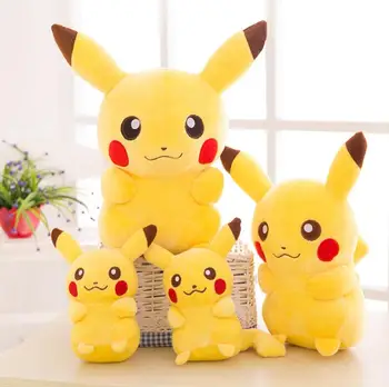 20cm Pikachu Pliušinis Žaislas Įdaryti Žaislas Detektyvas Pikachu Filmą Anime Žaislai Vaikams, Lėlės, už Vaikas Kūdikio Gimtadienio Dovanos Anime