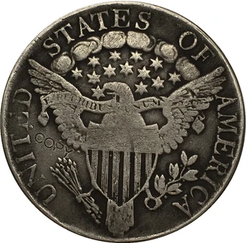 JAV 1801-1807 Puoštas Krūtinė Pusę Dolerio MONETŲ KOPIJOS
