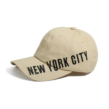 Niujorke Siuvinėjimo Vyrų Beisbolo kepuraitę Snapback Hip-Hop Vasaros Skrybėlę Naujas Moterų 