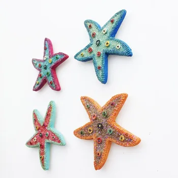 Žuvų, Delfinų Aštuonkojai, jūrų Žvaigždė 3D Šaldytuvas Magnetai Dekoratyvinis Magnetinio Šaldytuvas Lipdukai Vaikams Educatio Stereoskopinis