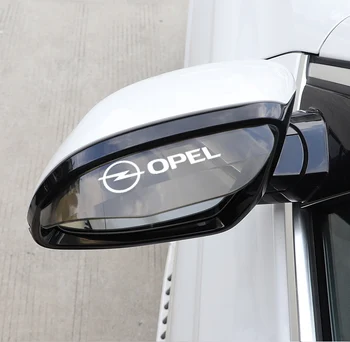 2vnt Automobilio galinio vaizdo Veidrodis PVC Lietaus Vandens Rainproof Antakių Opel OPC G H J Corsa 