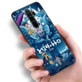 Anime Mano Kaimynas Totoro Silikoninis Telefono dėklas, Skirtas Xiaomi Redmi Pastaba 11 10 9 8 Pro 