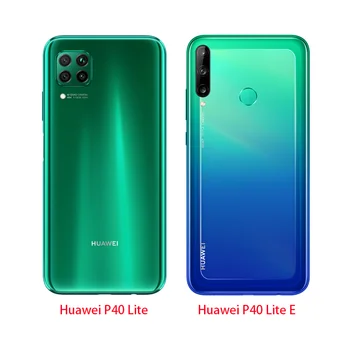 Juoda tpu Case For Huawei 30 Lite 30 Pro P40 Atveju, Huawei P40 LITE E P Smart 2020 