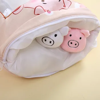 Karšto parduoti maišą kiaulių pliušiniai žaislai kūrybos modeliavimas užkandis pliušinis mesti pagalvės kūdikiams, vaikams, žaislai, juokinga dovana vaikams/draugei