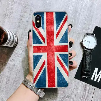 London, Jungtinė Karalystė Anglijoje Vėliavos Telefono dėklas Skirtas iPhone 11 12 13 Pro XS XR X Max 7 8 6 6S Plius Mini + 5 SE Modelis Pritaikytas C