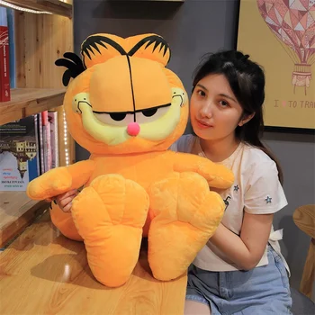 Naujas 20-80cm Mielas GarfieldCat Pliušinis Įdaryti Žaislas Super Minkštas Pliušinis Animacinių filmų Skaičius Lėlės Aukštos Kokybės Gimtadienio Dovana Vaikams Vaikams